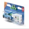 Siku 1693, Ford F150 Pick-Up Camper, Metal/Plastic, Blue/White, Chairs, Stool and Table, Extendable Awning view 4