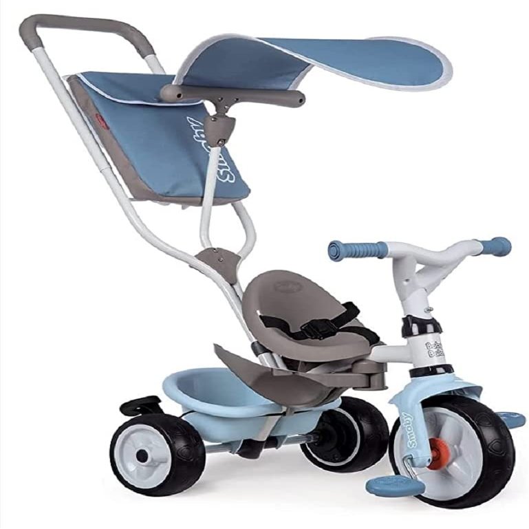 Tricycle Baby Balade Plus Bleu - SMOBY