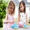 Green Toys Tea Set, Pink 4C - 17 Piece Pretend Play, Motor Skills, Language & Communication Kids Role Play Toy. No BPA, phthalates, PVC. Dishwasher Safe, Recycled Plastic, Made in USA. view 2