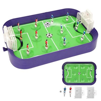 BARMI Kids Mini Competitive Soccer Football Field Desktop Interactive Game Puzzle Toy,Perfect Child Intellectual Toy Gift Set Green