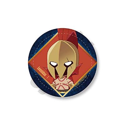 Fate/Grand Order Absolute Beast Battlefront Babylonia L Leonidas I Leather Badge