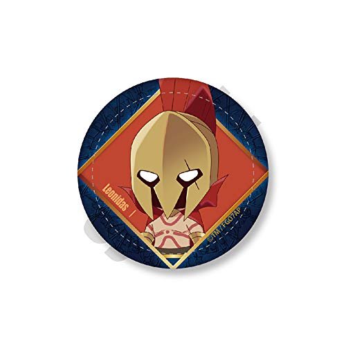 Fate/Grand Order Absolute Beast Battlefront Babylonia L Leonidas I Leather Badge