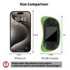 EASEGMER 16 Bit Kids Handheld Games Built-in 220 HD Video Games, 2.5 Inch Portable Game Player with Headphones - Best Travel Electronic Toys for Kids Age 3-10 Years Old Children (Green) view 3