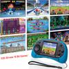 EASEGMER 16 Bit Kids Handheld Games Built-in 220 HD Video Games, 2.5 Inch Portable Game Player with Headphones - Best Travel Electronic Toys for Kids Age 3-10 Years Old Children (Blue) view 4