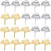 10pcs 2021 Happy New Year Cake Toppers Christmas Cupcake Topper Cake Picks Fruit Picks for Holiday New Years Eve Decoration view 1
