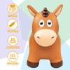 EVERICH TOY Inflatable Bouncy Animals Hopper and Horse for Toddlers, Bouncy Animals for Toddlers Ride on Jumping Bounce Toys, Birthday Gift for 18 Months 2 3 4 5 Year Old view 2