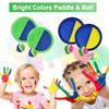 Jalunth Ball Catch Set Game Toss Paddle - Beach Toys Back Yard Pool Outdoor Lawn Games Backyard Camping Sticky Mitts Age 3 4 5 6 7 8 9 10 11 12 Years Old Boys Girls Kids Adults Family Easter Gifts view 4