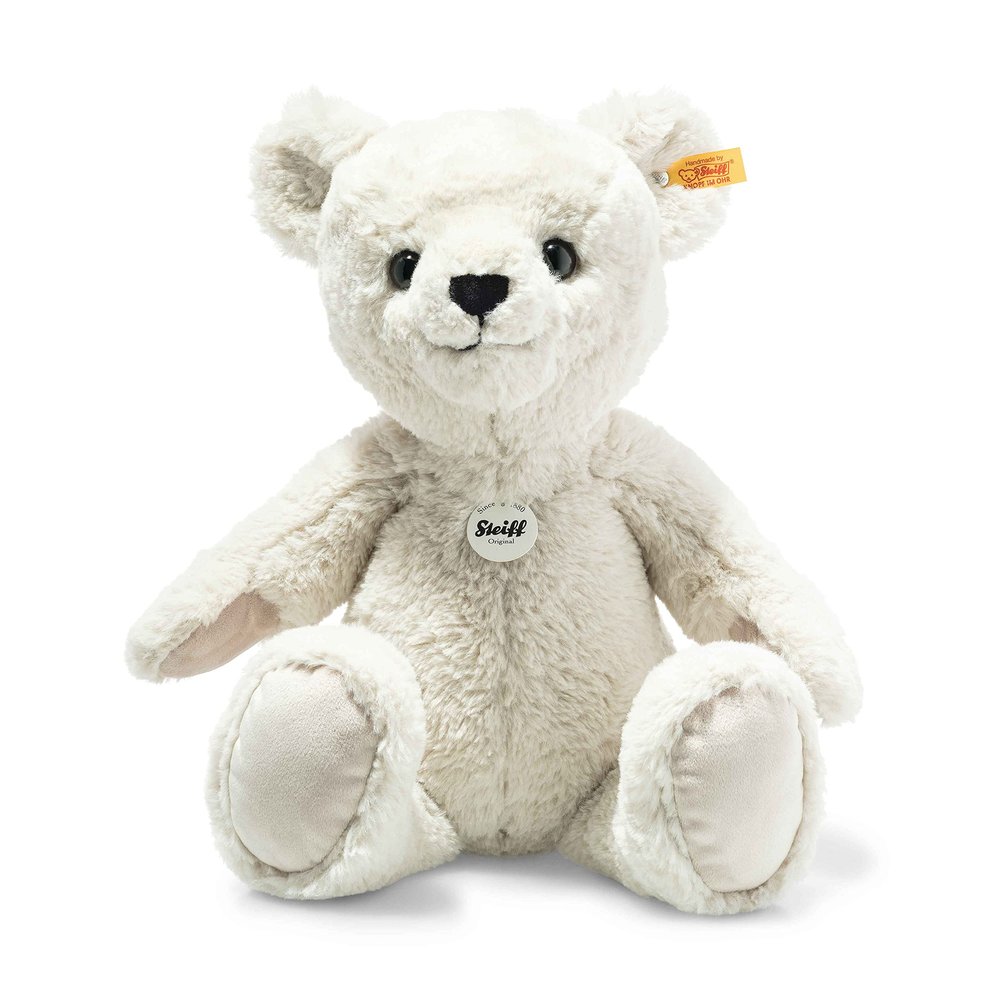 Steiff Heavenly Hugs Benno 16.5" Teddy Bear Plush, Cream