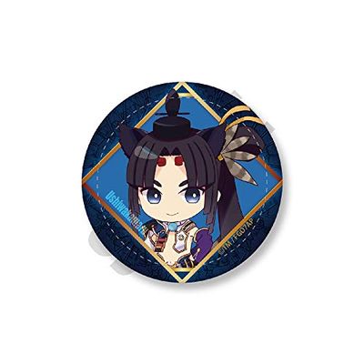 Fate/Grand Order Absolute Beast Battlefront Babylonia J Ushiwakamaru Leather Badge