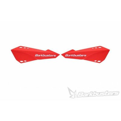 Barkbusters Spare Part - SABRE Plastic Guards Only (Left & Right) - RED
