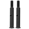 2Pcs Durability Metal Front Axle, Compatible with 2WD RC Car Upgrade Accessory (BL) view 1