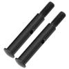 2Pcs Durability Metal Front Axle, Compatible with 2WD RC Car Upgrade Accessory (BL) view 2