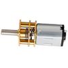 12V 600RPM Miniature DC Gearwheel Gear Motor with Full Metal Gearbox Motor GA12-N20 Shaft for Robot Models, RC Cars, DIY Toys - (2 PCS) view 2