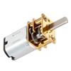 12V 600RPM Miniature DC Gearwheel Gear Motor with Full Metal Gearbox Motor GA12-N20 Shaft for Robot Models, RC Cars, DIY Toys - (2 PCS) view 3