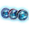 ArtCreativity Light Up Metal Yoyos for Kids, Set of 3, Classic Yo-Yo Toys with Flashing LEDs, Light-Up Birthday Party Favors, Goodie Bag Fillers, Holiday Stocking Stuffers, Classroom Prizes view 1