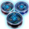 ArtCreativity Light Up Metal Yoyos for Kids, Set of 3, Classic Yo-Yo Toys with Flashing LEDs, Light-Up Birthday Party Favors, Goodie Bag Fillers, Holiday Stocking Stuffers, Classroom Prizes view 2