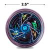 ArtCreativity Light Up Metal Yoyos for Kids, Set of 3, Classic Yo-Yo Toys with Flashing LEDs, Light-Up Birthday Party Favors, Goodie Bag Fillers, Holiday Stocking Stuffers, Classroom Prizes view 4