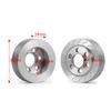 4Pcs Stainless Steel Internal Wheel Weights 60g Counterweight for 1/10 SCX10 RC Crawler 1.9" Beadlock Wheels Balance Weights view 4