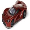 AFX/Racemasters Ford GT - Liquid Red AFX22030 HO Slot Racing Cars view 1