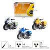 MING YING 66 Police Motorcycle Toy - Pull Back Toy Motorcycle with Sound and Light Toy,Toy Motorcycles for Boy,Toys for 3-9 Year Old Boys (Blue) view 2