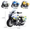 MING YING 66 Police Motorcycle Toy - Pull Back Toy Motorcycle with Sound and Light Toy,Toy Motorcycles for Boy,Toys for 3-9 Year Old Boys (Blue) view 3