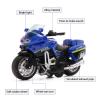 MING YING 66 Police Motorcycle Toy - Pull Back Toy Motorcycle with Sound and Light Toy,Toy Motorcycles for Boy,Toys for 3-9 Year Old Boys (Blue) view 4