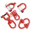 Qioniky RC Towing Buckle, Beautiful Decorative Decoration Tool RC Trailer Towing Buckle, for RC Toy RC Car(red) view 1