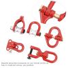 Qioniky RC Towing Buckle, Beautiful Decorative Decoration Tool RC Trailer Towing Buckle, for RC Toy RC Car(red) view 4