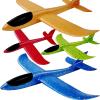 Upgrade 17.5" Large Throwing Plane, 2 Flight Mode Glider, Kids' Foam Airplane Gifts for 3-7 Year Olds, Outdoor Sport Toys Birthday Party Favors view 1