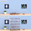 AITEE Acrylic Display Case, Display Cabinet for Mini Funko Pop Figures, Dust-Proof Clear Wall Mounted or Desktop 5 Layer Storage Mini Toys/Rock Stone, Each Compartment: 15 7/10L x 3 2/5W x3 4/5H view 4