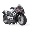 Diecast Motorcycle Toy - Pull Back Toy Cars with Sound and Light Toy,Motorcycle Toys for Boys,Toys for 3-9 Year Old Boys (White) view 1