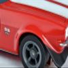 AFX 1970 Camaro - SS350 - Red HO Scale Slot Car view 2