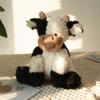 Hopearl Adorable Plush Cow Toy Floppy Dairy Cattle Soft Stuffed Animal Cute Birthday Gifts for Boys Girls Kids Toddlers, 9'' view 2