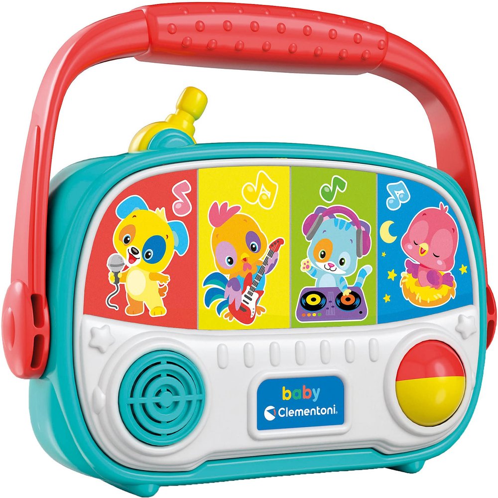 Clementoni 17459 My First Radio Baby, Early Learning, Educational Toy 10 Months and Above