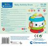 Clementoni -My Baby Activity Drum, First Age, Educational Early Learning Toy-10 Months and More, 17409, Cranberry view 3