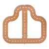 THE FRECKLED FROG Cruisin Cork Road - Set of 17 - Car Track for Kids - More Than 15 ft of Road Length for Imaginative Play with Race Cars and Blocks view 3