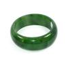 2.4" China Certified Nature Hetian Nephrite Jade Women's Green Bangle Bracelet 7732 view 2