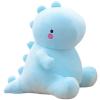 VHYHCY Cute Dinosaur Plush Toys, Fat Dinosaur Stuffed Dolls, Soft Animal Dino Plushie, Birthday Gifts for Kids Girls Boys Blue 12 inch view 1