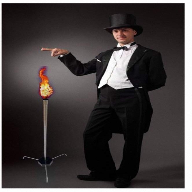 Bemagic007 Torch Into A Bouquet - Magic Tricks, Stage Magic, Party Magic, Magic Prank.etc..