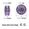 Yomega Spectrum  Light up Fireball Transaxle YoYo with LED Lights for Intermediate, Advanced and Pro Level String Trick Play + Extra 2 Strings & 3 Month Warranty (Purple) view 4