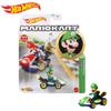 DieCast Hotwheels Luigi Standard Kart 1:55 Scale Super Mario Kart view 3