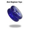 Yomega The Original Brain - Professional Yoyo for Kids and Beginners, Responsive Auto Return Yo Yo Best for String Tricks + Extra 2 Strings & 3 Month Warranty (Dark Blue) view 4