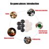 YXCKG 19 * 19 Grid Quality Wood Game Board of Go Game Set,Double Strategy Game, 361 Chess Pieces Logic Game,Entertainment Tools (Size : TYPE1) view 2