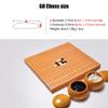 YXCKG 19 * 19 Grid Quality Wood Game Board of Go Game Set,Double Strategy Game, 361 Chess Pieces Logic Game,Entertainment Tools (Size : TYPE1) view 4
