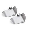 RC-Hub Metal Front&Rear Axle Protection Skid Plate for 1/24 Axial SCX24 90081 AXI00001 AXI00002 RC Crawler Car (Silver) view 3
