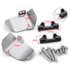 RC-Hub Metal Front&Rear Axle Protection Skid Plate for 1/24 Axial SCX24 90081 AXI00001 AXI00002 RC Crawler Car (Silver) view 4