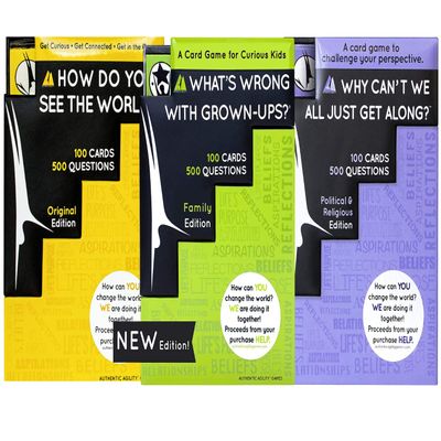 Authentic Agility - Game Night just got Real - There's Something for Everyone in This Bundle with Over 1,500 Questions Included!