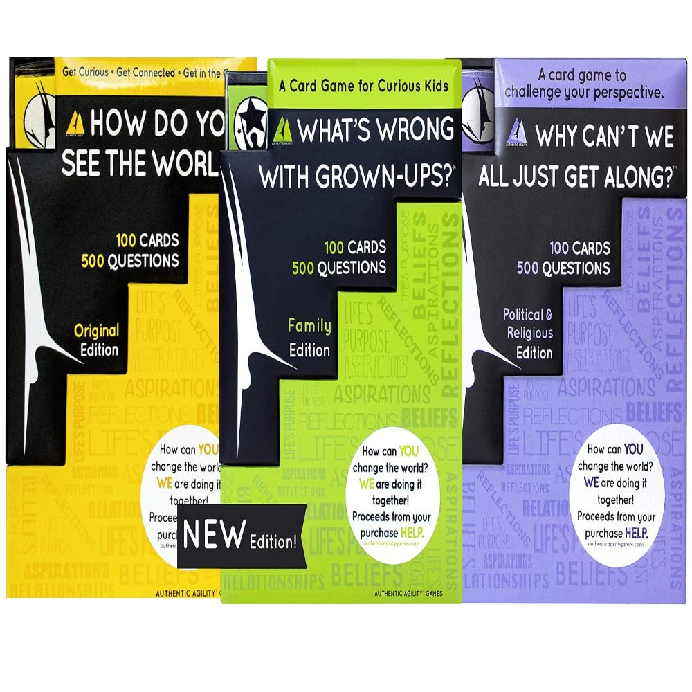 Authentic Agility - Game Night just got Real - There's Something for Everyone in This Bundle with Over 1,500 Questions Included!