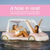 FUNBOY & Malibu Barbie Luxury Inflatable Golf Cart Summer Pool Float - Land or Water Inflatable with Cup Holder view 2