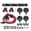 RC-Hub LED Roof Lamp Lights Bar 4 LEDs for 1/10 RC Crawler Car SCX10 view 2
